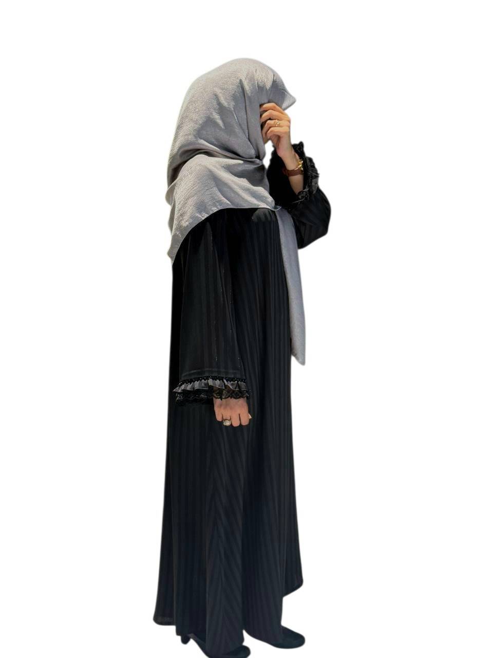 عبای ندا پارچه دیپلمات جواهر دوزی شده